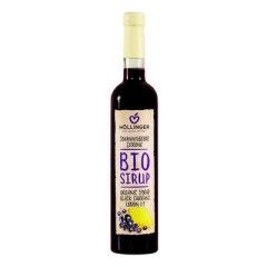 Sirup Hollinger 0,5l ierne rbezle, citrn BIO